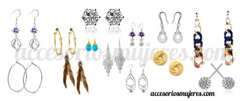 aretes mujeres accesorios moda